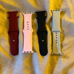 4pk of 38mm S/M Apple Watch bands